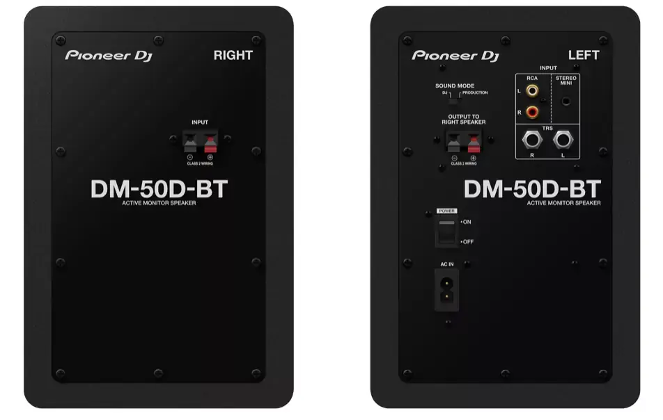 Les enceintes de monitoring actives 5" de Pioneer passent au Bluetooth