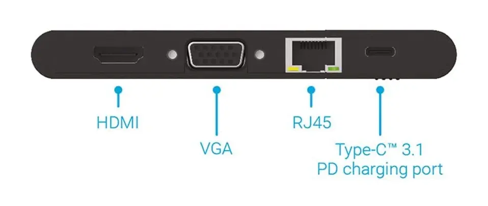 Un mini dock USB-C compact avec 9 ports à 89€ chez PNY