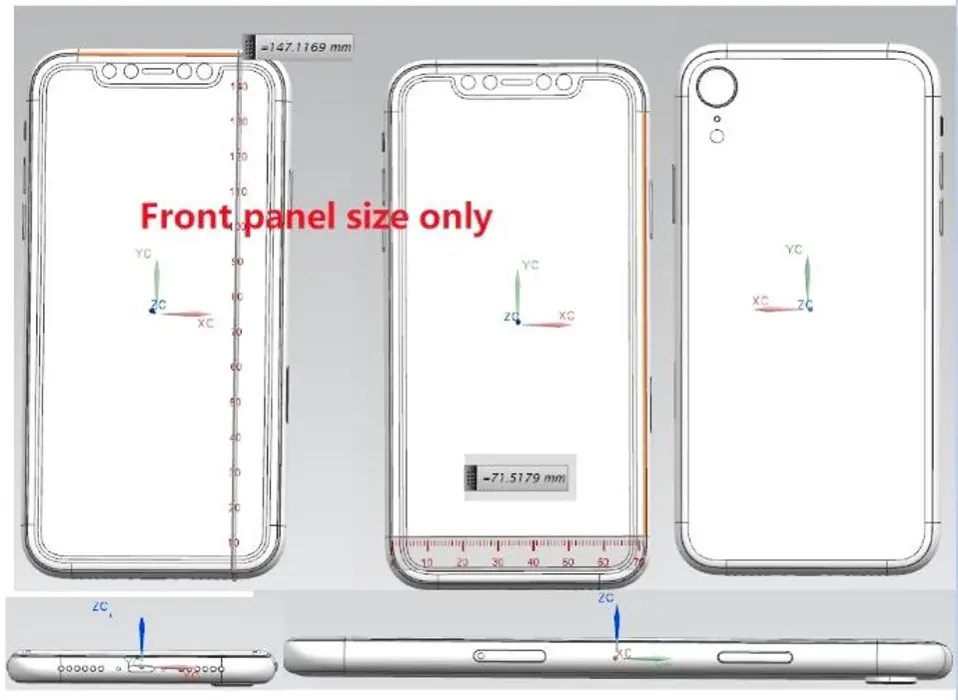 iPhone 2018 : une caméra sur le modèle LCD, deux sur les iPhone OLED (et des schémas)