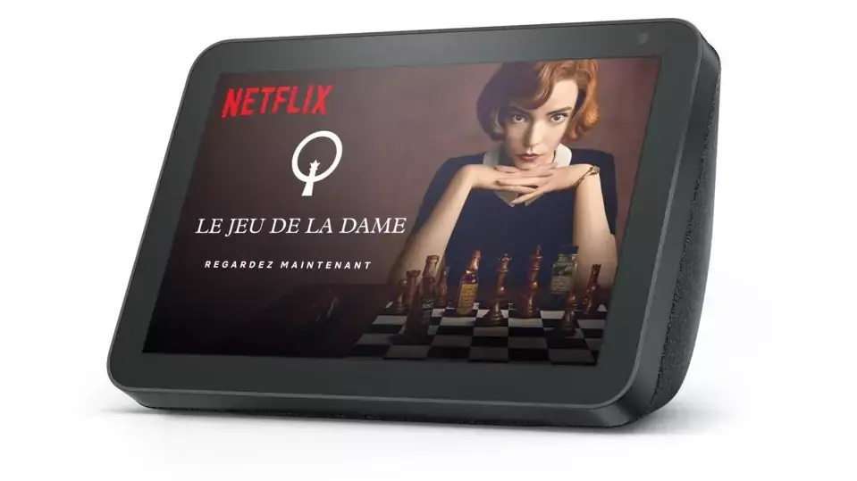 Les Echo Show peuvent désormais diffuser les programmes de Netflix