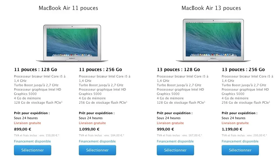 Apple lance de nouveaux MacBook Air !