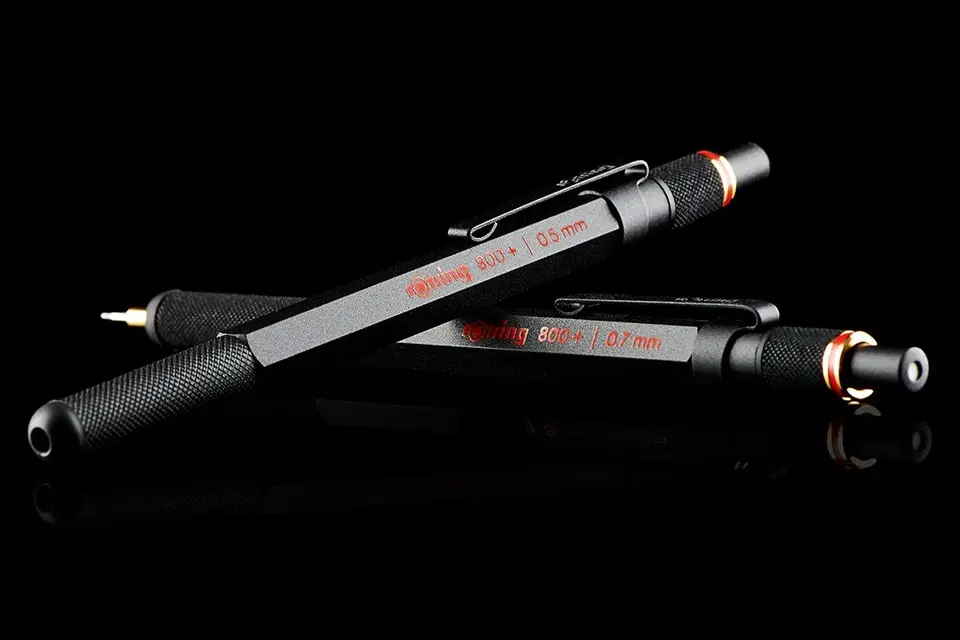 Rotring sort un crayon hybride entre porte-mine et stylet pour iPad