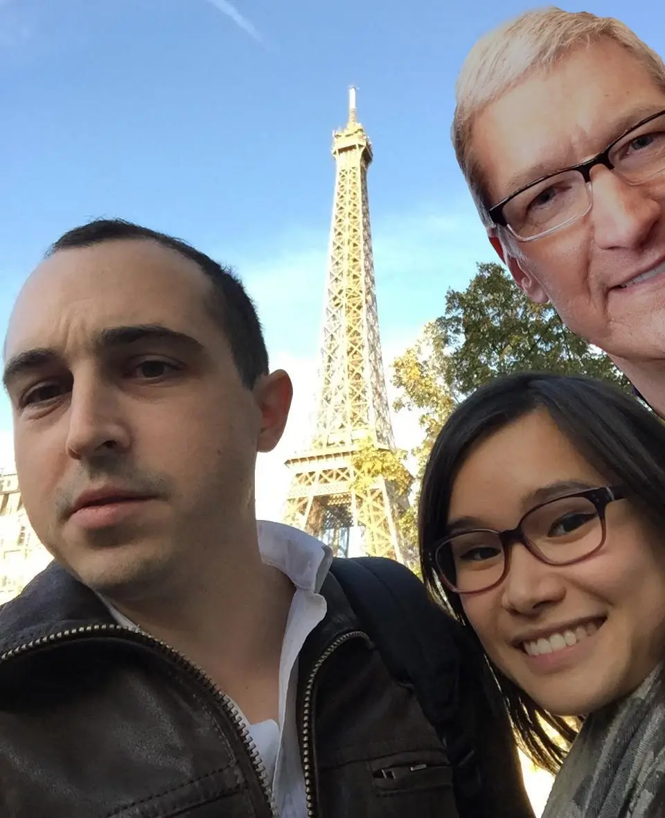 Exclusif :Tim Cook est à Paris !