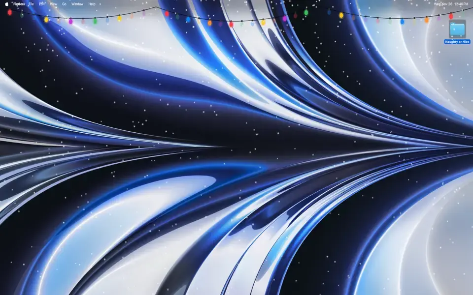 Le Mac à l’esprit de Noël : mettez votre bureau en fête