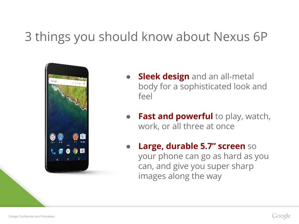 Nexus 6P : la nouvelle arme de Google et Huawei contre l'iPhone livre ses secrets