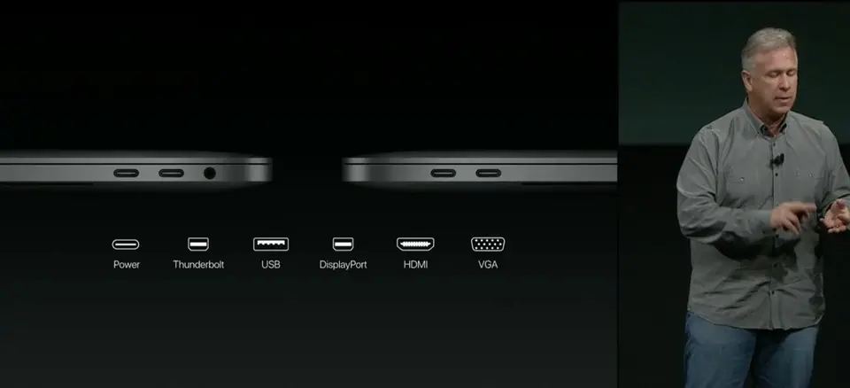 Le nouveau MacBook Pro, l'iPhone et les fils (et aussi les adaptateurs)