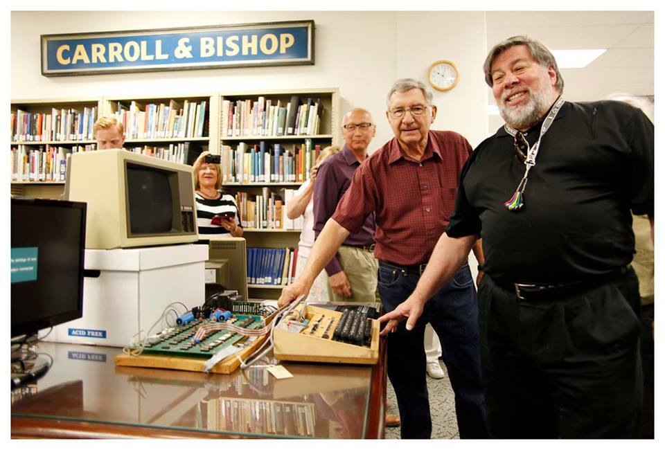 La photo du jour : Wozniak et son Apple I