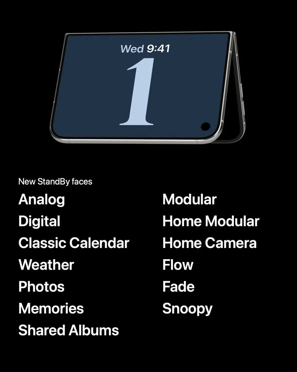 iPhone Duo&nbsp;: cinq cadrans En veille cach&eacute;s dans le code, dont un Snoopy