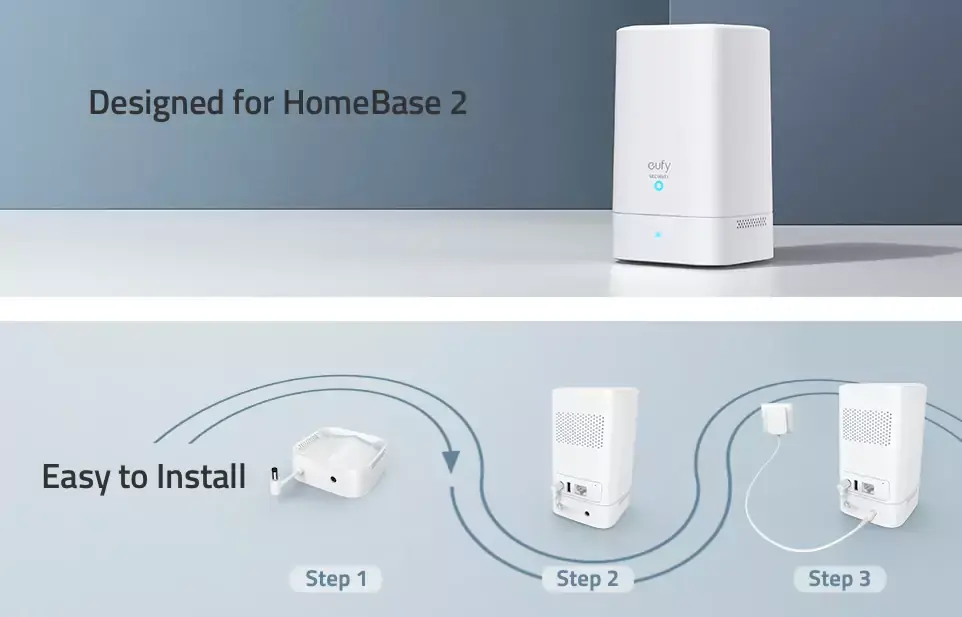 Une batterie de secours à 49€ pour les HomeBase 2 d'eufy (+promos sur les caméras compatibles HomeKit)