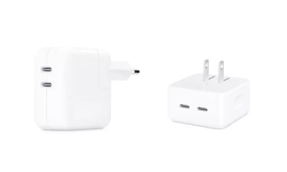 Coup d'œil à l'intérieur du chargeur 35W double USB-C Apple (+ alternative moins chère)