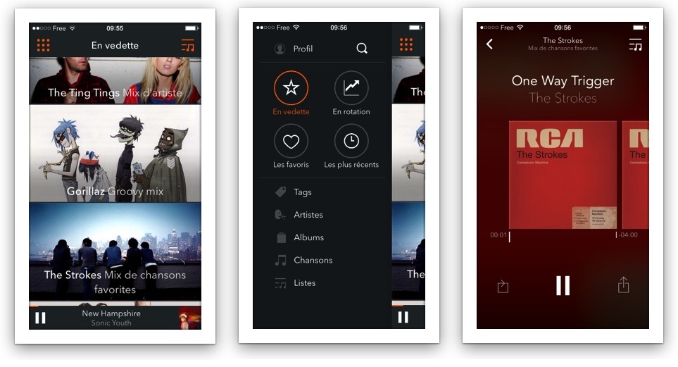 Enfin ! Groove, le lecteur musical intelligent pour iOS revu pour iOS 7