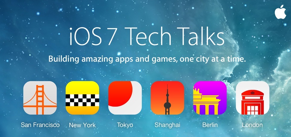 Apple va rencontrer les développeurs avec les iOS 7 Tech Talks