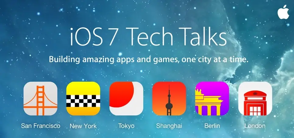 Apple va rencontrer les développeurs avec les iOS 7 Tech Talks