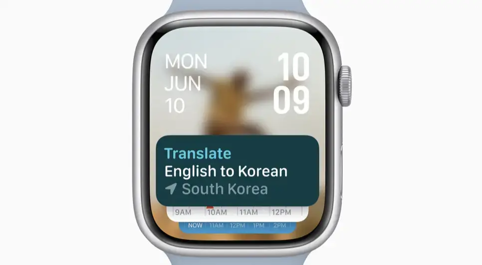 watchOS 11 Traduire Apple Watch