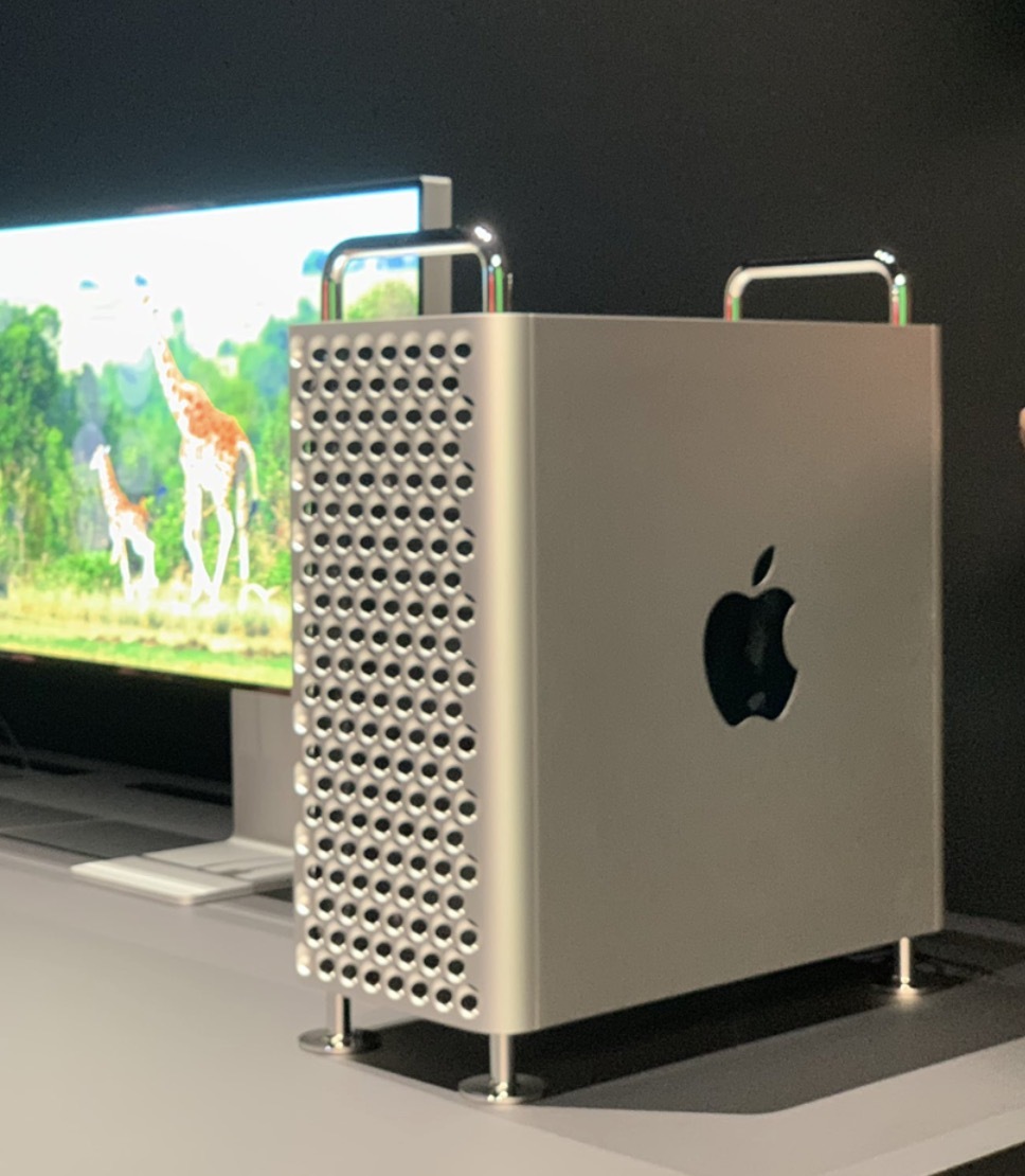 Les premières images IRL du Mac Pro 2019 et de son écran (photos)