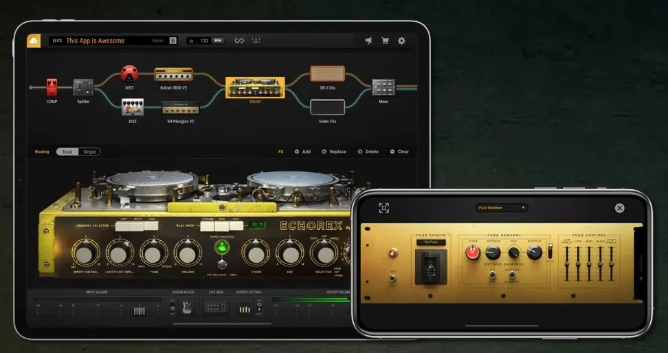 BIAS FX 2 Mobile : le nouvelle version de l'App pour guitaristes débarque sur iOS/iPadOS