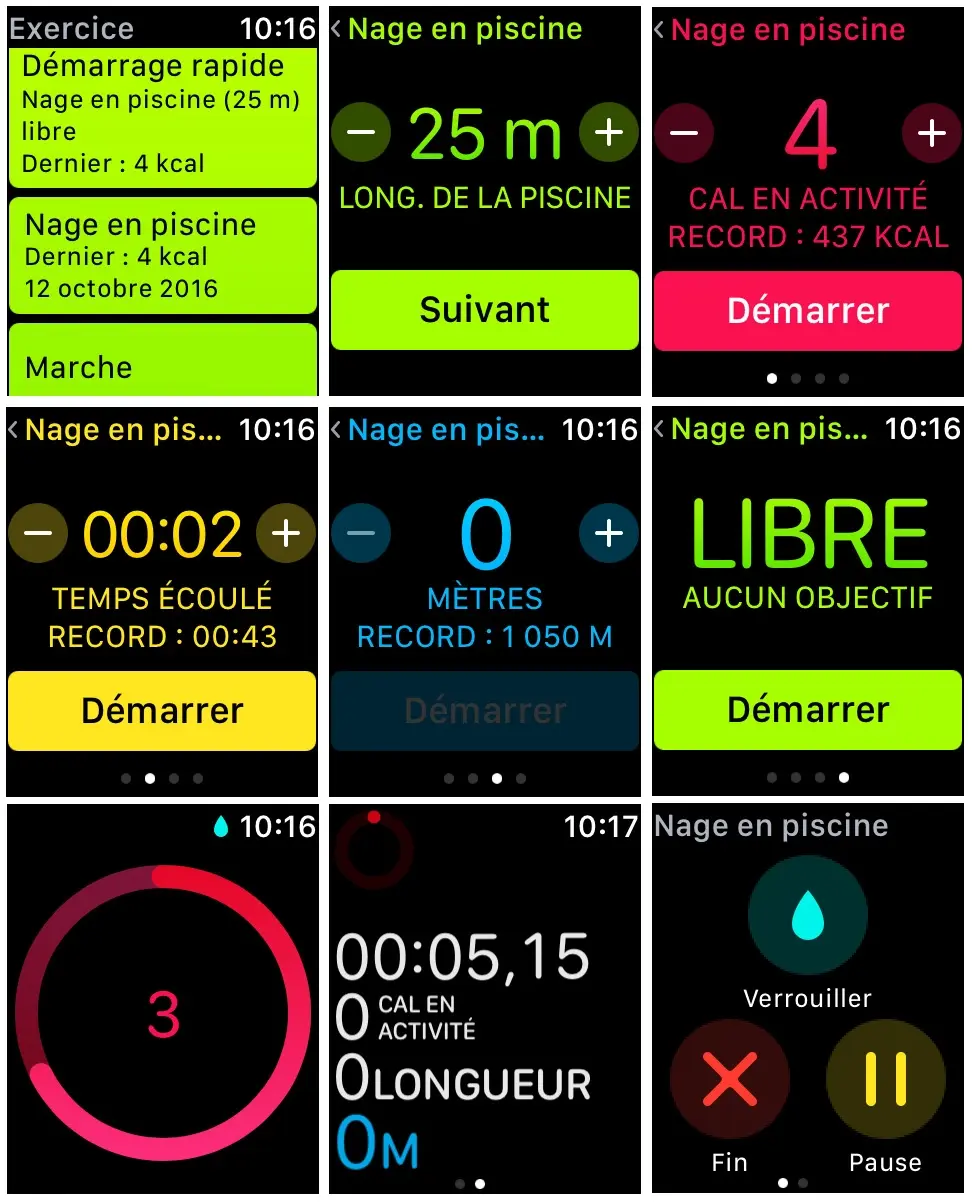 Test des Apple Watch Series 2, Series 1 et Edition