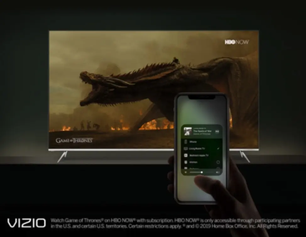 Vizio : une beta pour AirPlay 2 sur les TV SmartCast