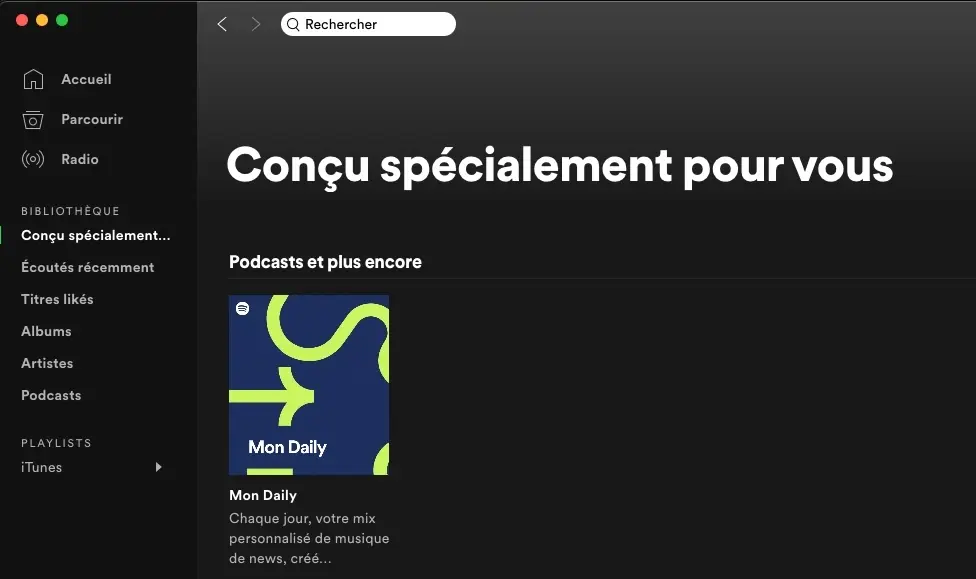 Spotify lance le programme "Mon Daily" en France