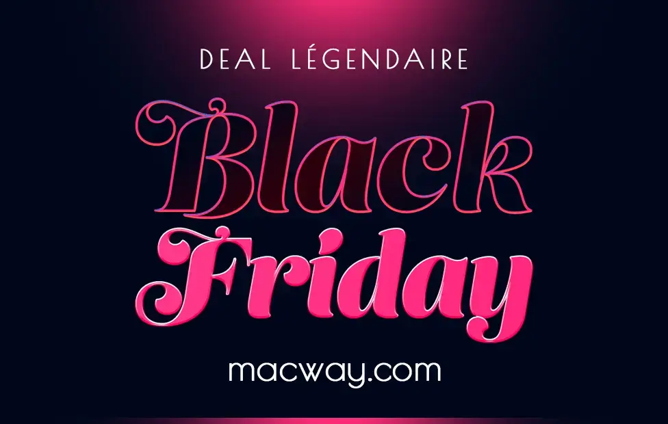 Black Friday promo Macway