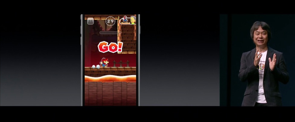 #Keynote : Mario sur iOS !