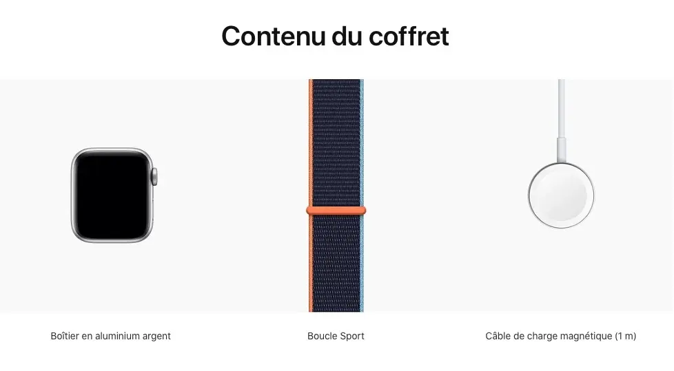 Pas d'adaptateur secteur pour les Apple Watch Series 6 "du peuple"