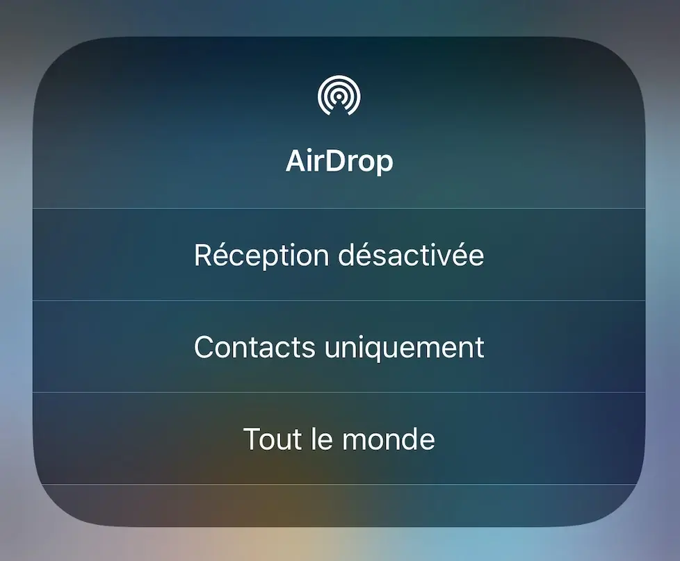 Astuce : comment faire lorsque votre iPhone n'apparait pas dans AirDrop ?