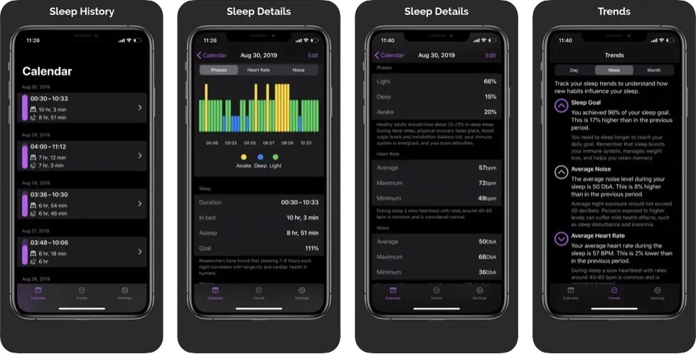 NapBot : l'App de suivi de sommeil s'améliore sur l'Apple Watch