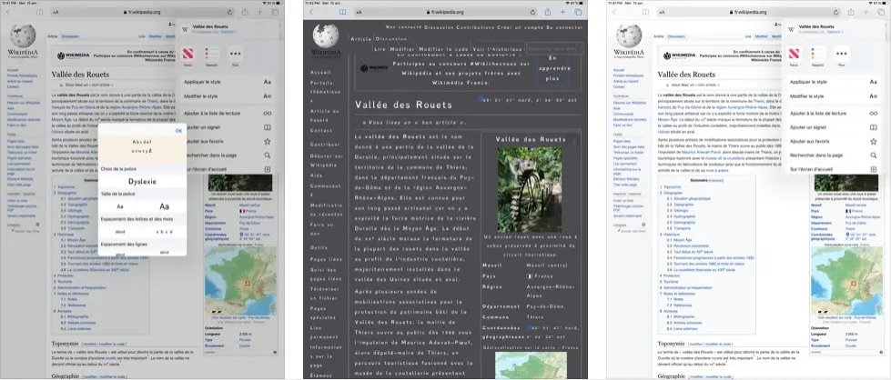 NaviDys 2.0 : une extension Safari pour aider les dyslexiques sur iOS/iPadOS/macOS