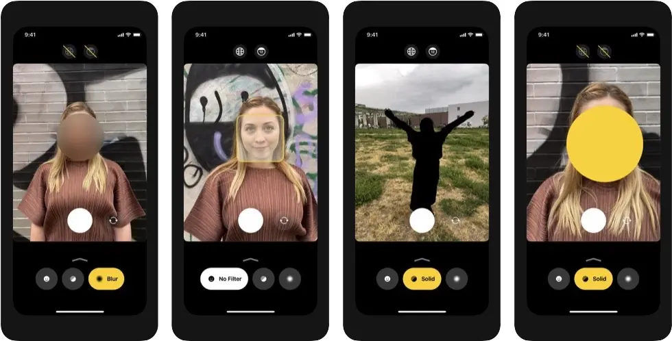 Anonymous Camera : une App gratuite pour flouter les photos grâce à l'IA