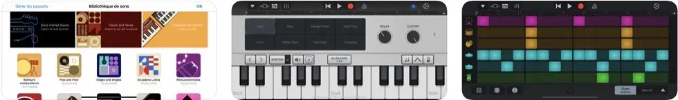 Apple met à jour GarageBand et iMovie sur iOS/iPadOS