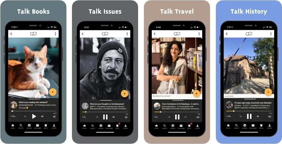 Swell : une nouvelle App de conversations audio sur iOS