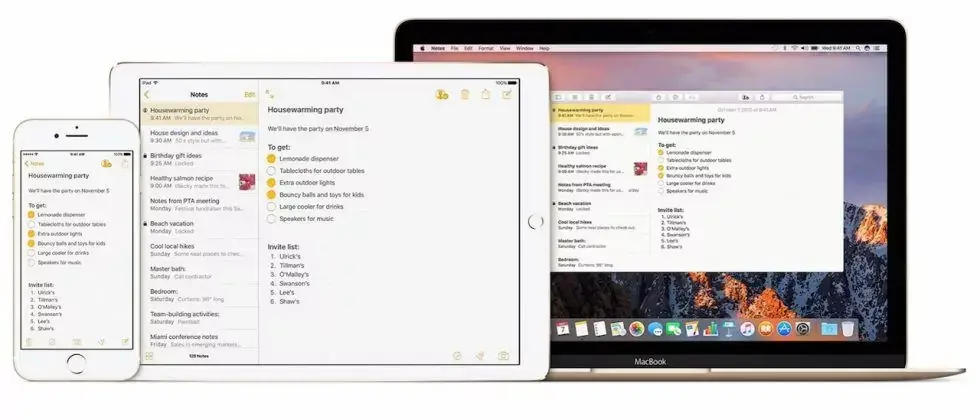 Certaines notes supprimées continueraient d'exister sur iCloud