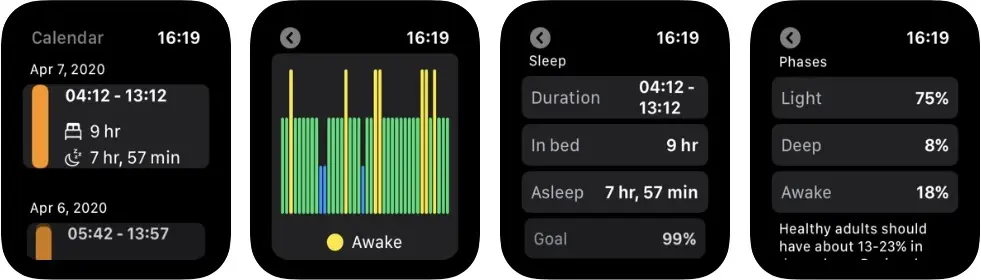 NapBot : l'App de suivi de sommeil s'améliore sur l'Apple Watch