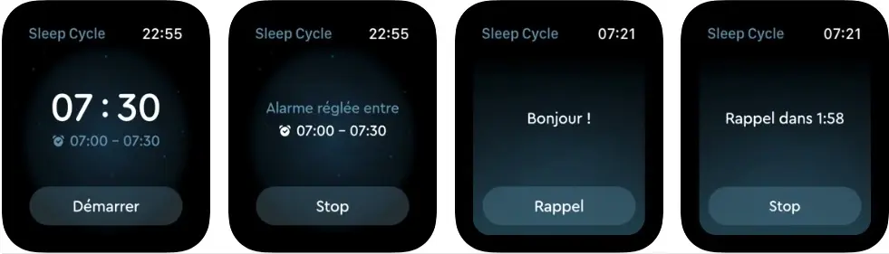 L'App de suivi de sommeil Sleep Cycle revient sur Apple Watch