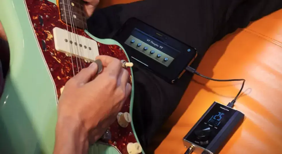 RIFF : une interface audio USB pour guitariste compatible macOS et iOS/iPadOS chez Positive Grid