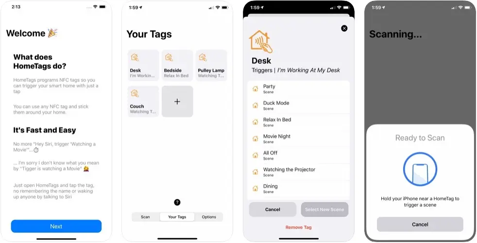 L'App HomeTags simplifie l'usage des balises NFC avec HomeKit