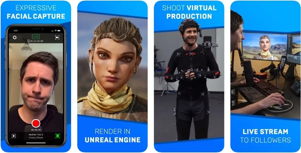 Live Link Face : Epic Games utilise les iPhone/iPad Pro et ARKit pour les captures faciales