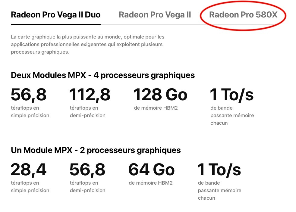 Le Mac Pro profitera également de l'option 8 To de SSD (et des nouveaux GPU AMD ?)