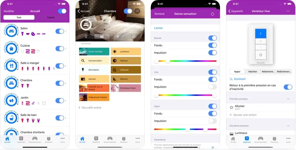 Hue Essentails : une App iOS pour contrôler les luminaires Philips et Ikea