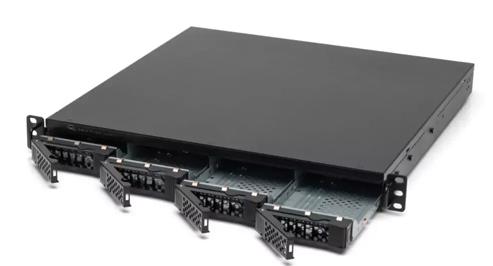 Un rack 4 baies doublé d'un dock Thunderbolt 4 chez OWC