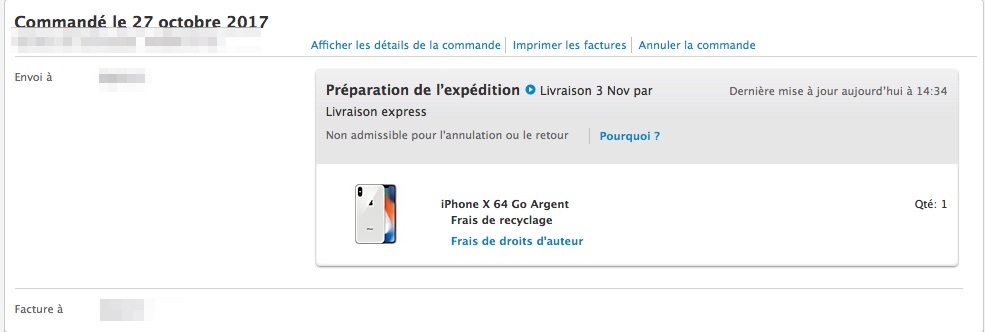 Apple se prépare déjà à expédier les premiers iPhone X !