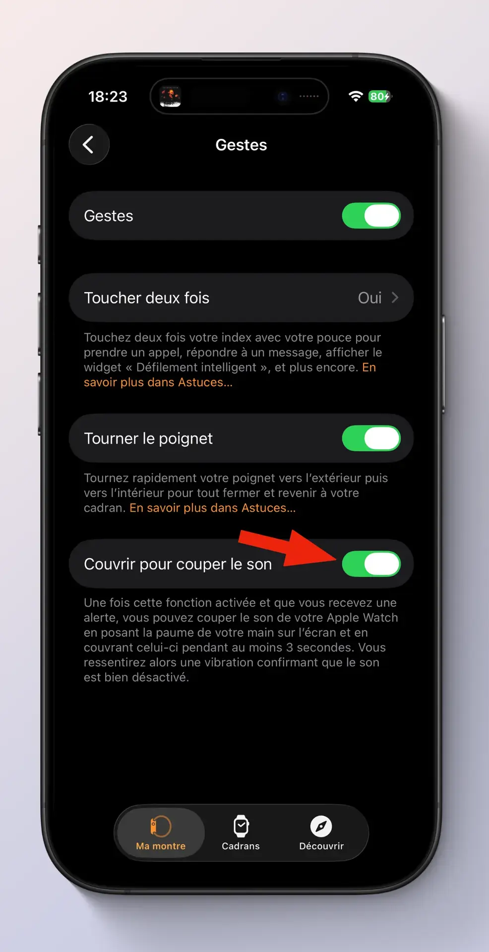Changer de cadran, d&eacute;sactiver le lecteur m&eacute;dia&nbsp;: 6 astuces pour votre Apple Watch
