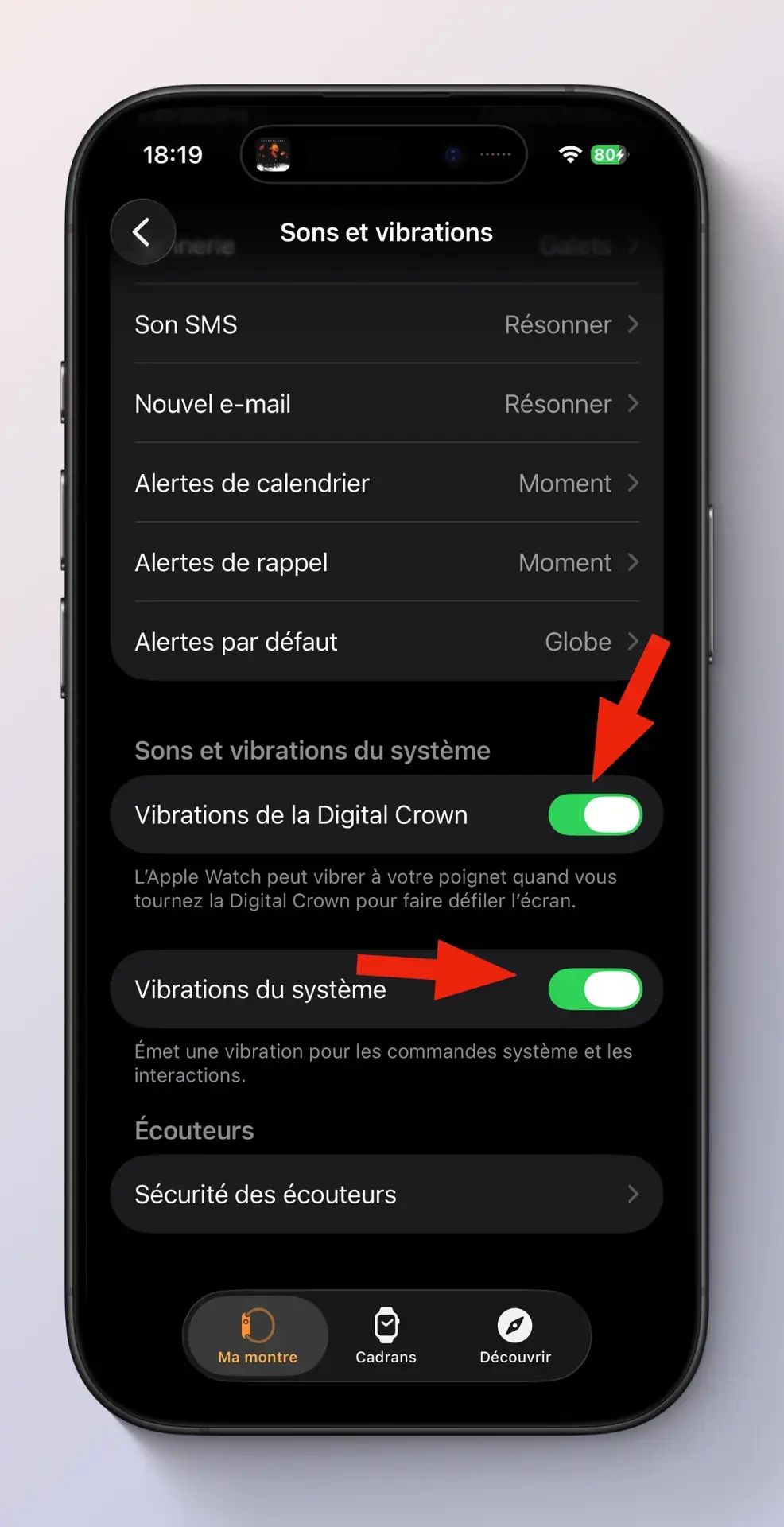 Changer de cadran, d&eacute;sactiver le lecteur m&eacute;dia&nbsp;: 6 astuces pour votre Apple Watch