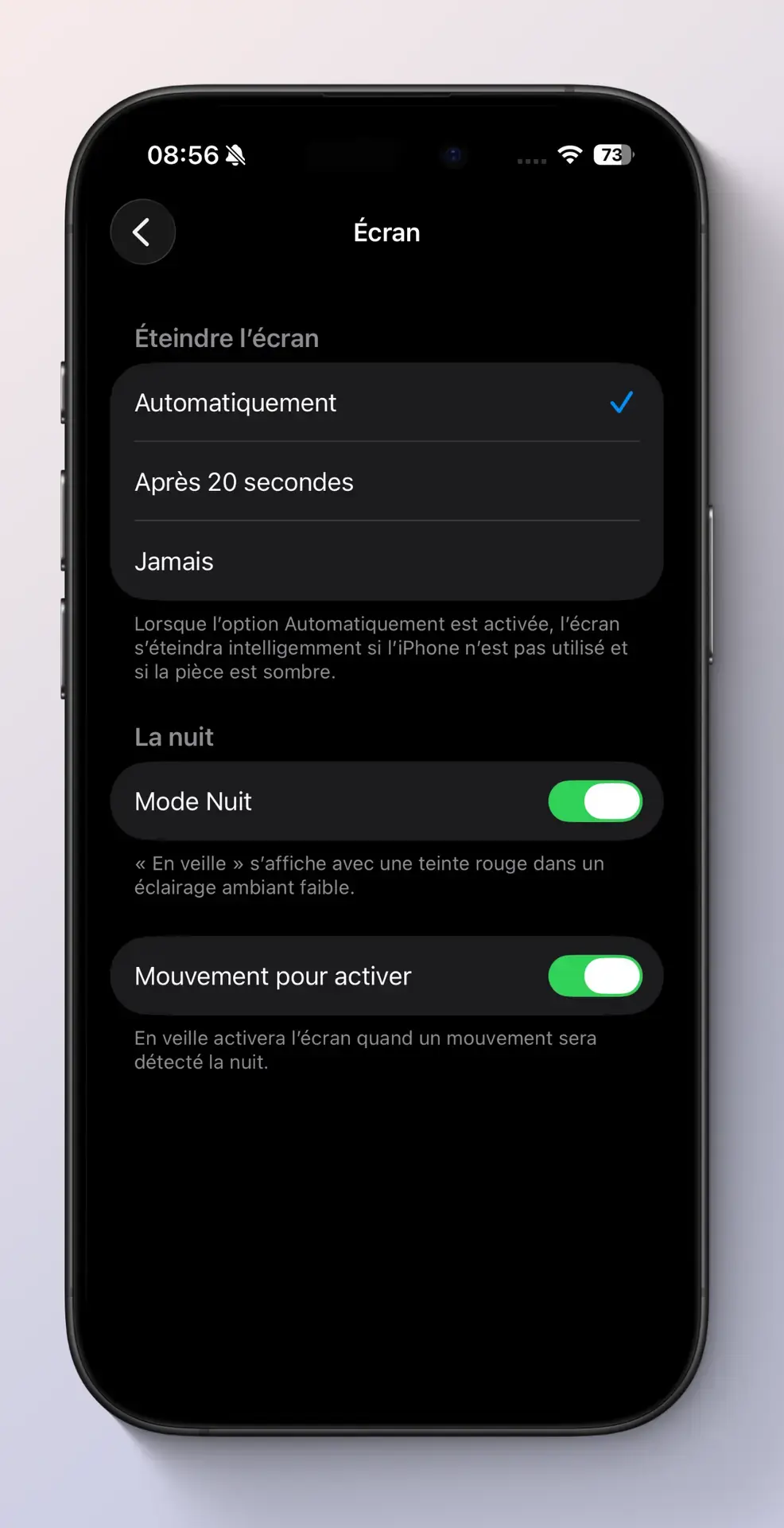 Les fonctionnalit&eacute;s cach&eacute;es du mode en veille de l&rsquo;iPhone