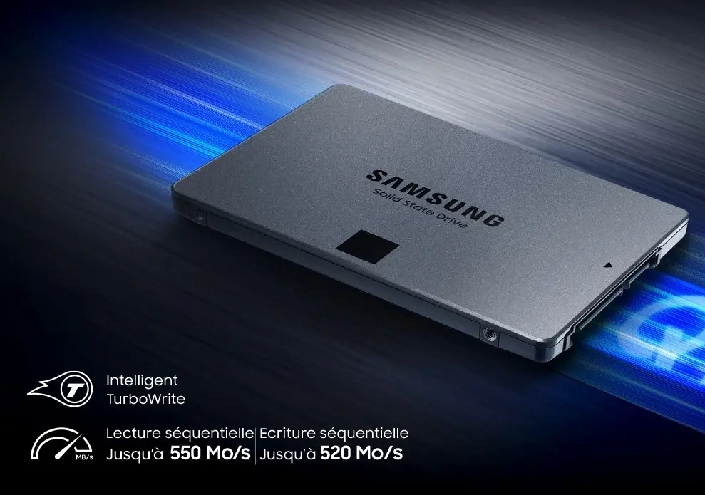 Des SSD 870 QVO de 8 To en approche chez Samsung