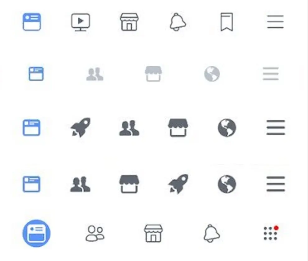 Facebook va adapter sa barre de navigation aux habitudes des utilisateurs