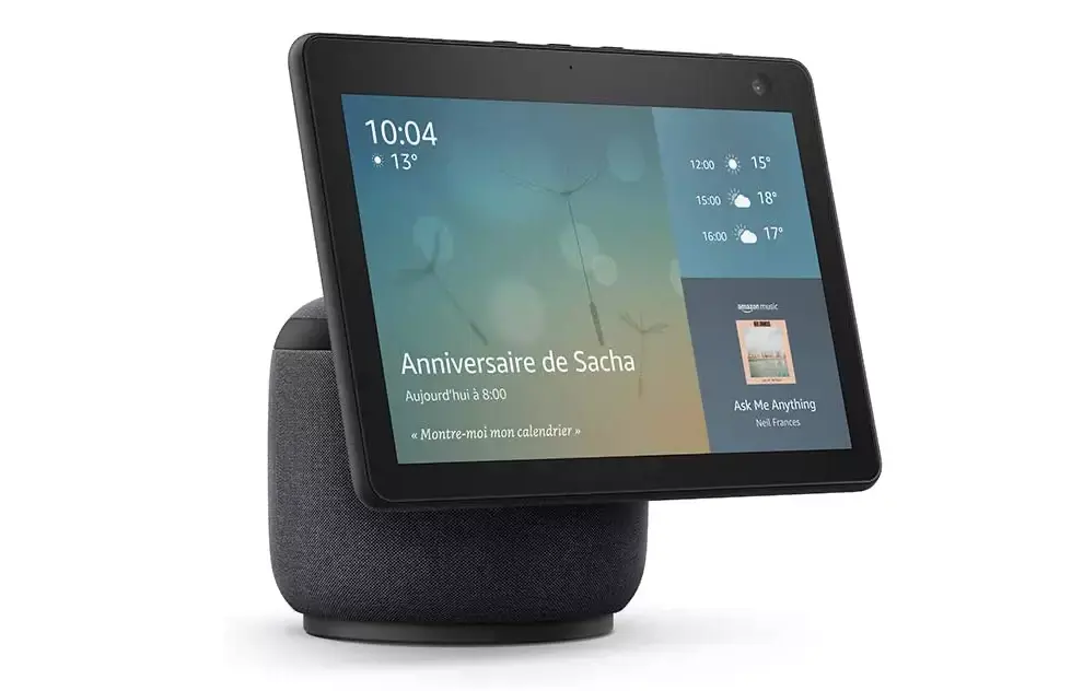 Echo à 18€, Echo Show 10 et 15 à 199€, Kindle à 40€, leurs meilleurs prix pour les abonnés Prime