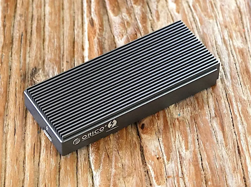 Test express du boitier Orico Thunderbolt 3 pour SSD M.2 NVMe à 149€