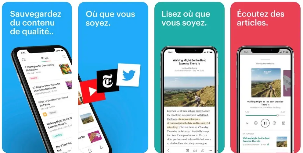 L'application Pocket sur iOS améliore sa diction